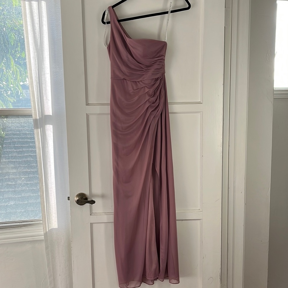 Azazie Casia dress in Mauve